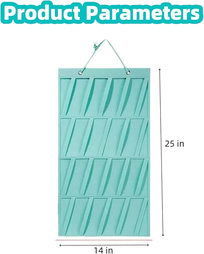 Hanging Claw Clip Organizer for Women Large Capacity Hair Bows Holder Hair Accessories Storage for Sunglasses, Hair Clips, Jewelry, Headbands, Claw Clips Organizer