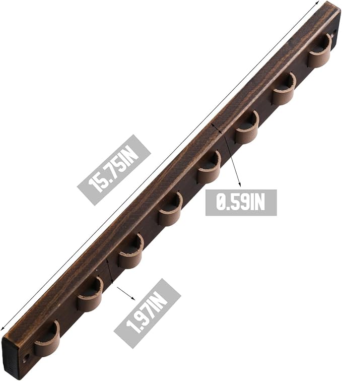 Gifts for Men Sunglass Organizer Wall Mounted Sunglasses Rack Wood Sun Glasses Holder for Multiple Glasses Hanger Storage Unique Birthday Gifts for Husband Dad