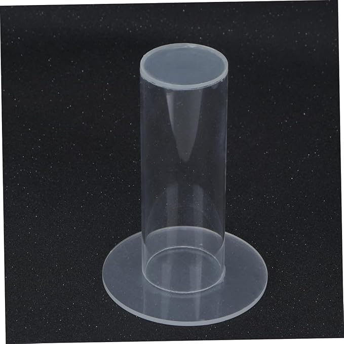 Acrylic Hair Accessory Organizer Stand for Hair Ties Scrunchies and Bracelets High Jewelry Display Rack for Bathroom and Bedroom Storage