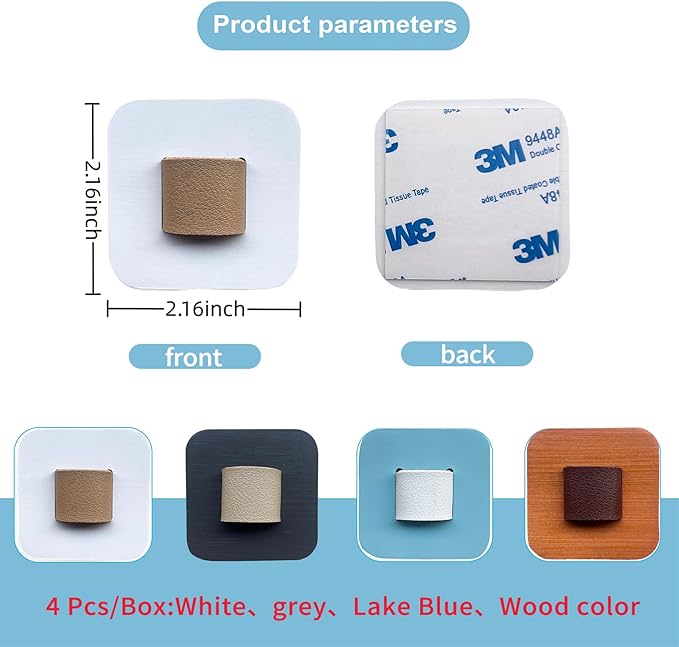 Sunglasses Organizer Wood Sunglasses Storage Wall Mounted Eyeglasses Holder Eyewear Display,Home Decor, (4pcs-short-grey/white/blue/wood color)