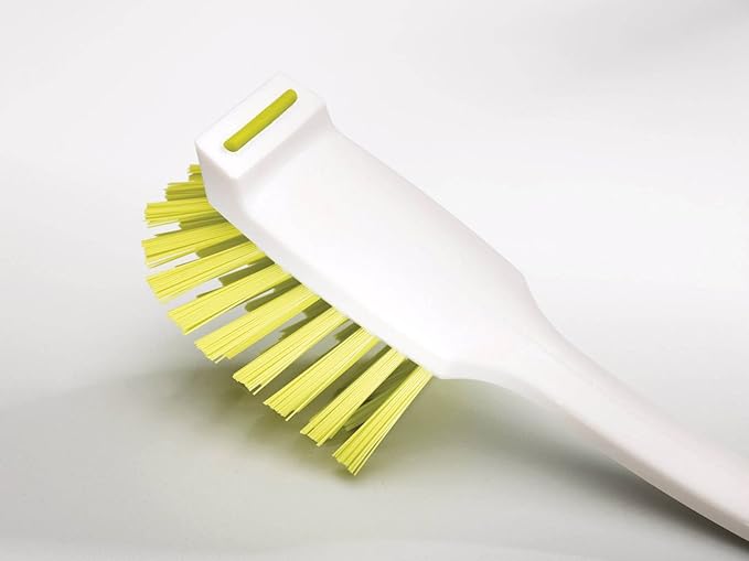 Joseph Joseph Edge Dish Brush with Integrated Sink Rest, Green