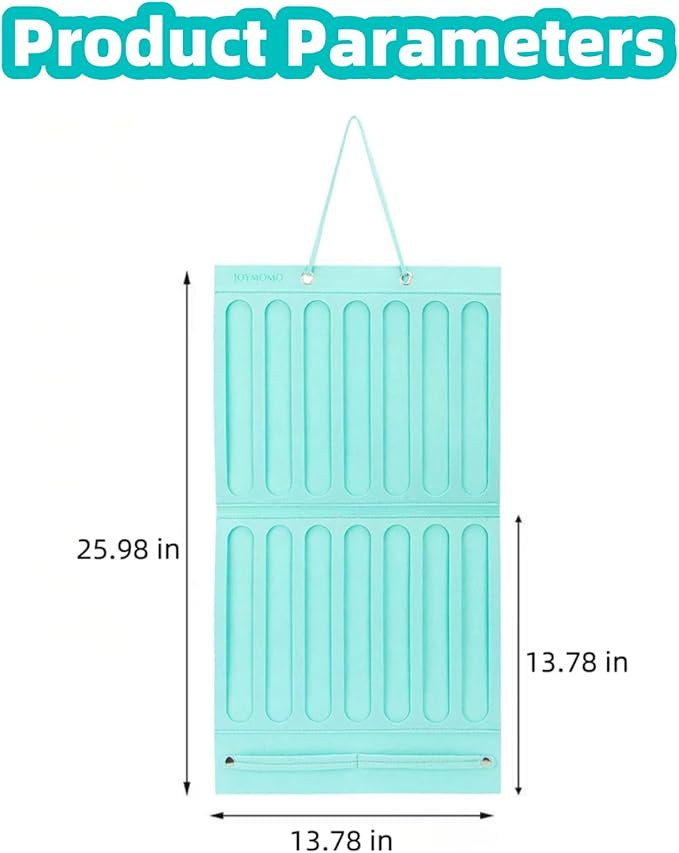 Hanging Claw Clip Organizer for Women Large Capacity Hair Bows Holder Hair Accessories Storage for Sunglasses, Hair Clips, Jewelry, Headbands, Claw Clips Organizer