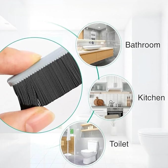 13PCS Crevice Cleaning Brush Set,Multifunctional Cleaning Brush Tools,Hard Bristle Crevice Cleaning Supplies for Kitchen, Bathroom, Cup,Window