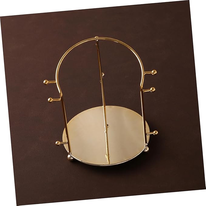 Cabilock Gold Jewelry Holder Stand Hair Band Organizer for Girls Hair Accessories Organizer Girls