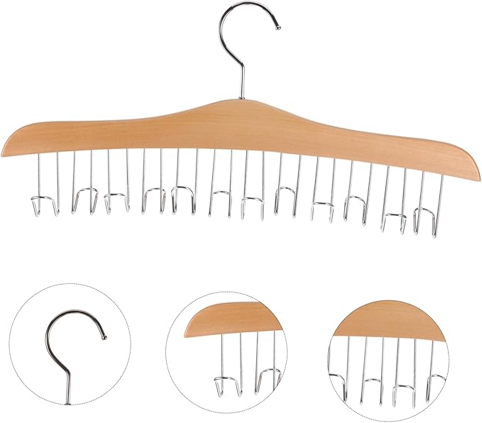 Belt Storage Rack Belt Hanger Organizer Rack for Closet Holder for Closet Accessory Organizers Hooks for Scarf Hangers for Storage Organizer