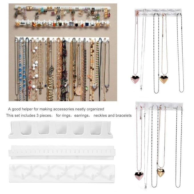Jewery Hanging Hook, Necklace Ring Earrings Accessory Display Jewery Organizer Wall Hanging Display Hook Holder or Necklace, Wall Decor