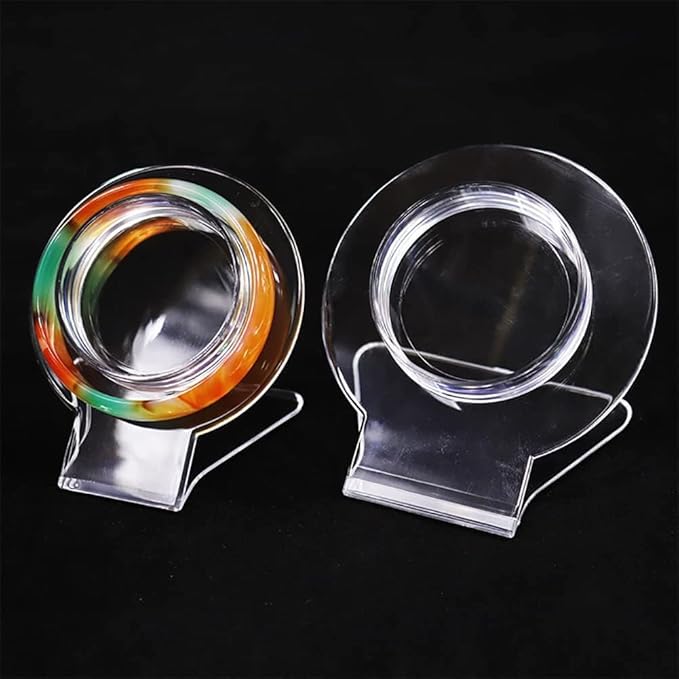 Clear Acrylic Bracelet Display Stands, Bangle Organizer Rack, Jewelry Bracelet Display Holder