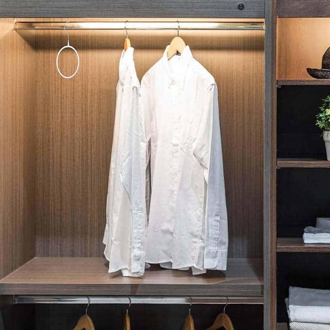 10pcs White Plastic-Coated Large Scarf and Belt Hangers Metal Closet Organizer for Tie and Shawl Storage Home Accessory Organizer Rack