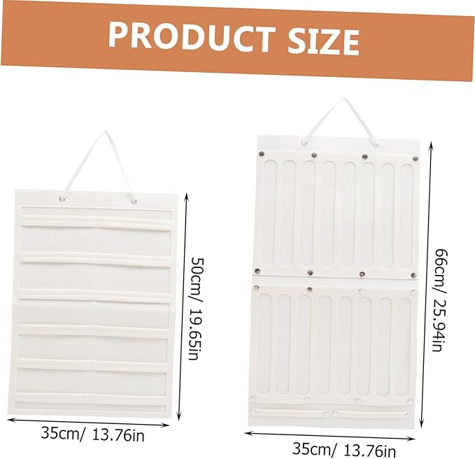 2pcs Wall Hair Accessories Organizer Sturdy Hair Bow and Clip Holder for Versatile Storage Rack for Headbands Hairpins and Ropes for Boys and Girls Rooms and