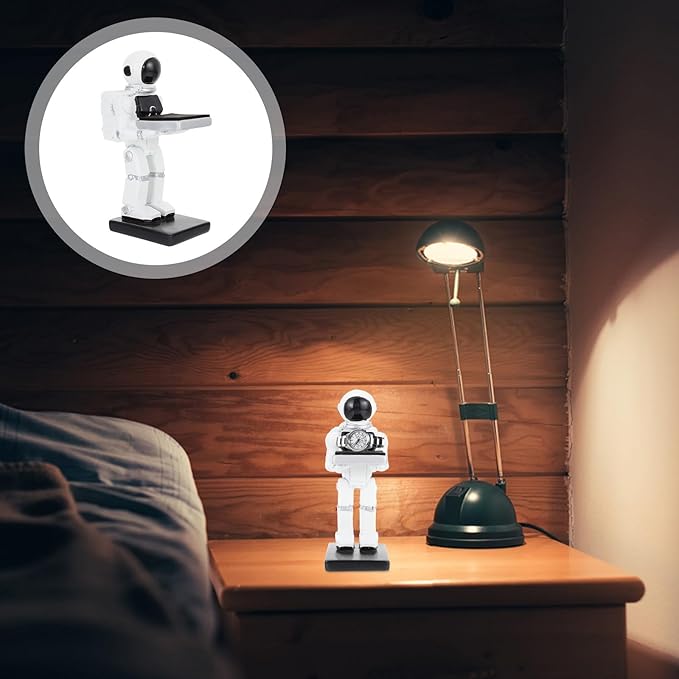 BESPORTBLE Watch Display Stand Resin Astronaut Shape Jewelry Organizer Holder for Men Women Bracelet Storage Rack Decorative Accessory Organizer for Home Office