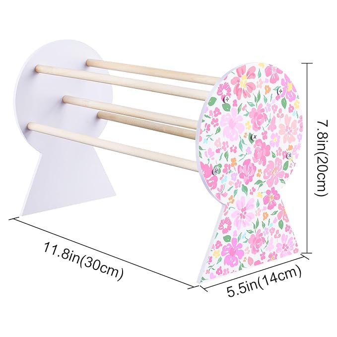 Basumee Headband Holder Hair Accessories Headbands Organizer for Girls Headband Display Hairband Storage Organizer Room Decor for Girls