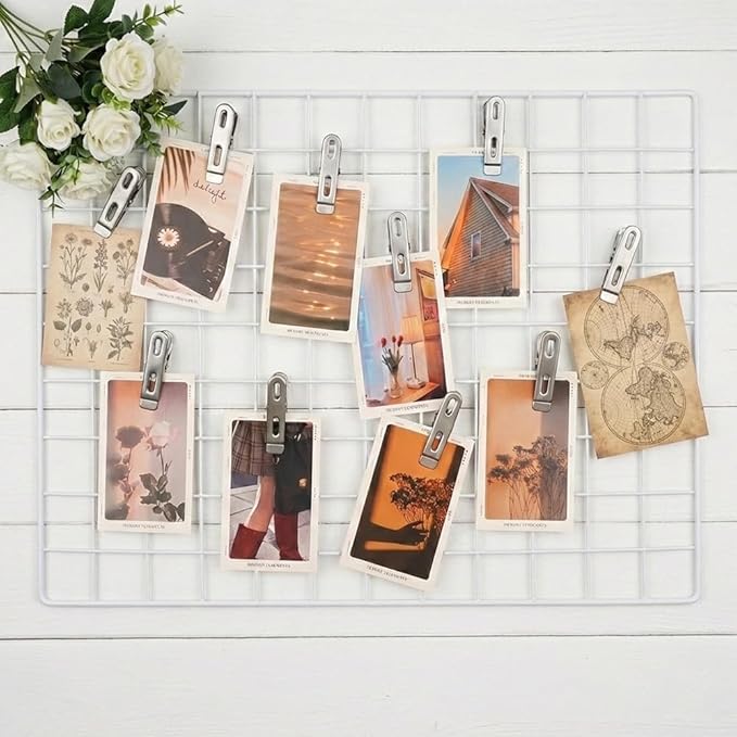 Magnetic Chip Bag Clips for Fridge, 8 Pack Heavy Duty Fridge Magnet with Strong Neodymium, Food Storage & Office Photo Calendar Holders