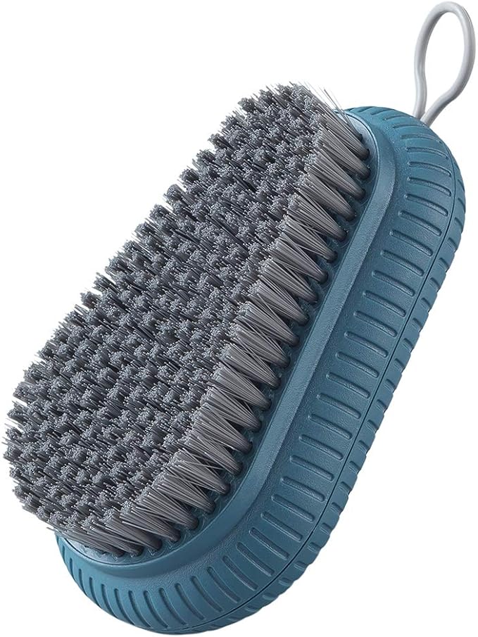 Scrub Brush, Quality Soft Laundry Clothes Shoes Scrubbing Brush, Easy to Grip Household Cleaning Brushes