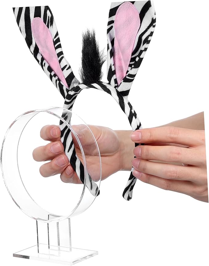 Headband Stand Holder Rack Clear Acrylic Display Stands for Hair Accessories Organizer for Women
