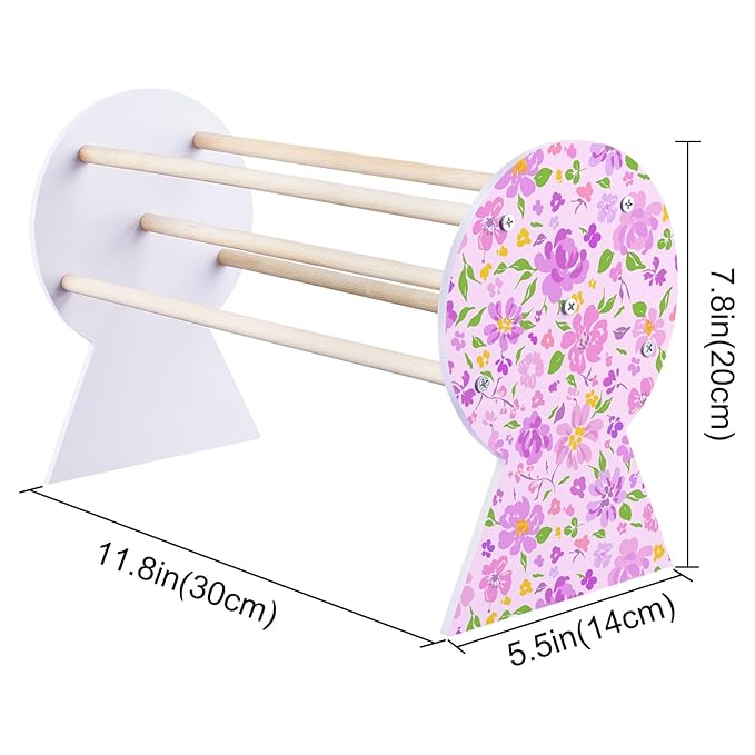 Basumee Headband Holder Hair Accessories Headbands Organizer for Girls Headband Display Hairband Storage Organizer Room Decor for Girls