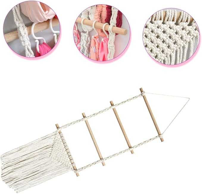 Hair Accessory Organizer Rack Hair Bow Holder Girls Headband Holder Tidy Storage
