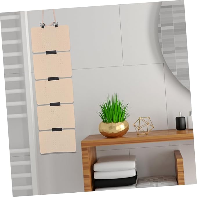 ARTIBETTER Hanging Jewelry Organizer Earring Hangers Felt Storage Bag Pin Display Case Boys and Girls Room Accessory Organizer