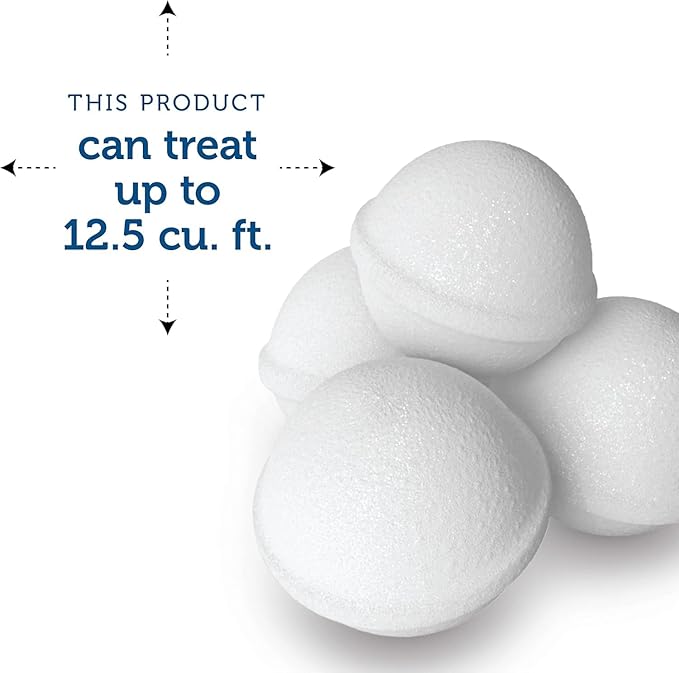 Enoz para Moth Balls for Closets and More - Kills Clothes Moths and Carpet Beetles - Moth Balls for Indoor Use - No Clinging Odor - 4 Oz, 6 Pack