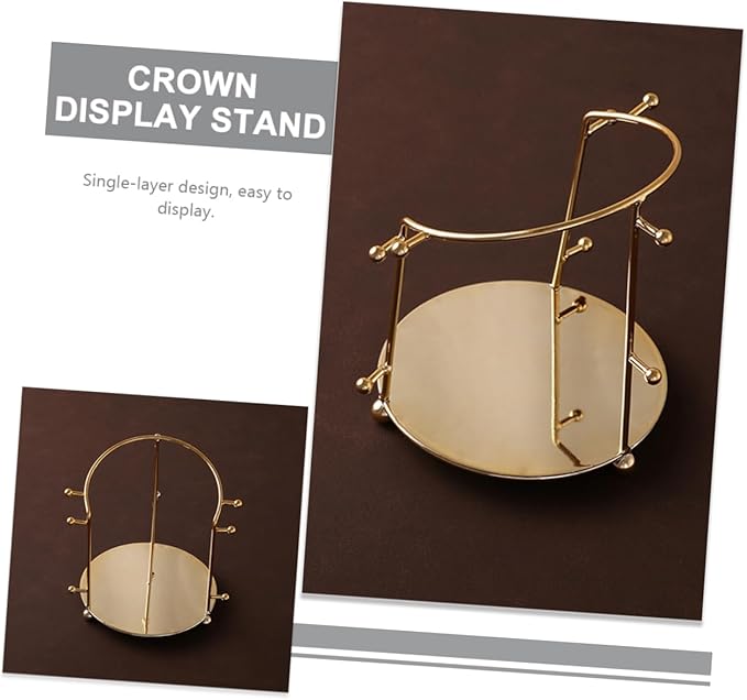 Cabilock Gold Jewelry Holder Stand Hair Band Organizer for Girls Hair Accessories Organizer Girls