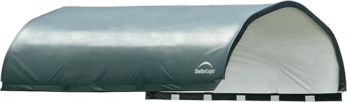 ShelterLogic Heavy Duty Replacement Cover 804782-0302, 14.5 oz, Green for Corral Shelter 51523 (Cover only Does not Include Frame or Corral Panels)