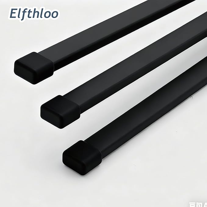 Swivel Foldable Towel Rack, Elfthloo 41cm(16 in) Rotating 3-Arm Towel Bar Rod, Space Saving Wall Mounted Holder, Stainless Steel Swing Out Hanger for Bathroom, Kitchen (1 Pack, Black)
