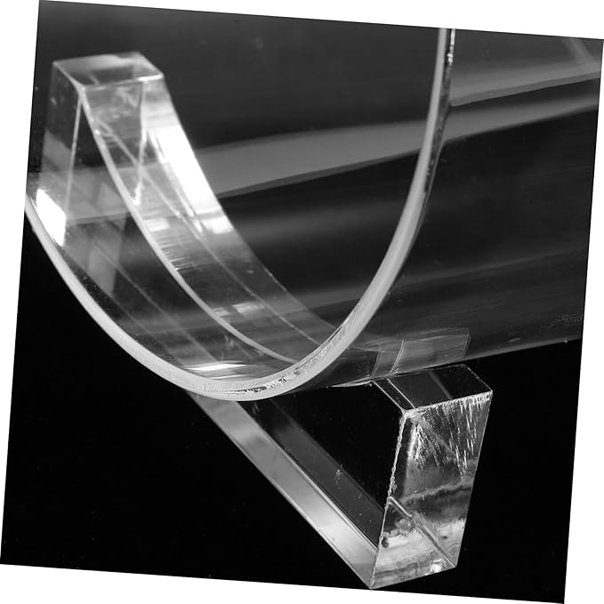 Gatuida Acrylic Headband Holder Stand Clear Hair Accessories Organizer for Scrunchies Headphones and Jewelry Sturdy Display Rack for Vanity and Dressing Table Storage Diameter Height