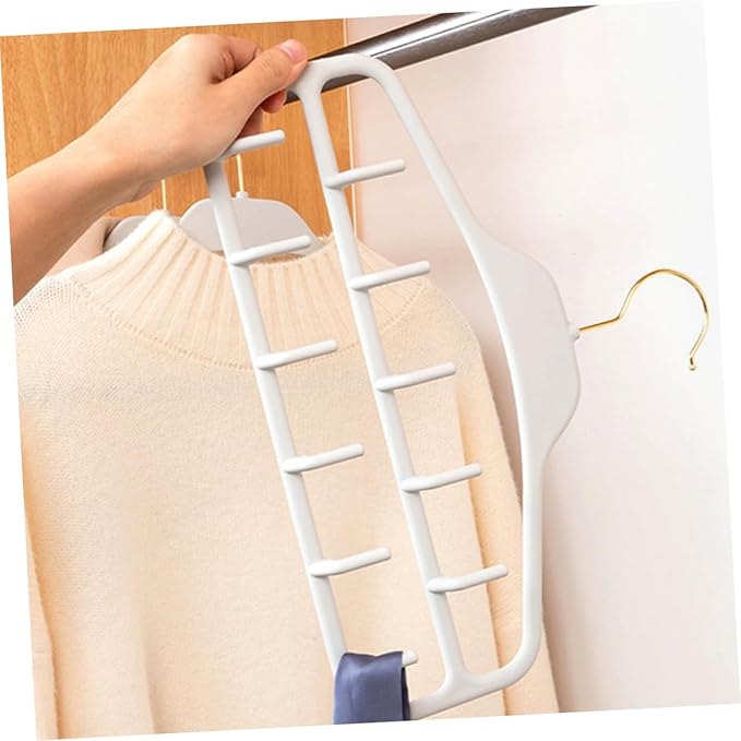2pcs Organizer Rack Belt Hangers for Women Men Scarf Hangers Tie Closet Accessory Organizers