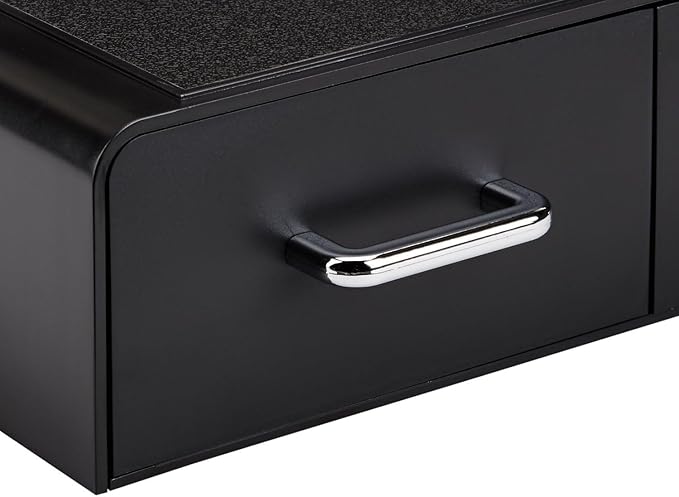 Amazon Basics K-Cup Compatible Coffee Pod Storage Drawer, 3 Easy-Open Drawers, 36 Pod Capacity, Black