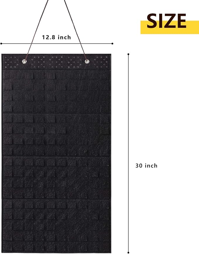 Wall Hanging Brooch Pin Organizer,Pins Collection Display Case,Brooch Collection Storage Holder,Holds Up to 170 Pins(Not Include any Accessories)