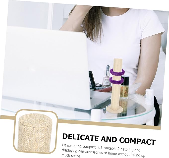 Didiseaon 1pc Hair Tie Display Stand Stylish Hair Accessories Organizer for Desktop Use Compact and Lightweight for Storing Bracelets and Headbands Design