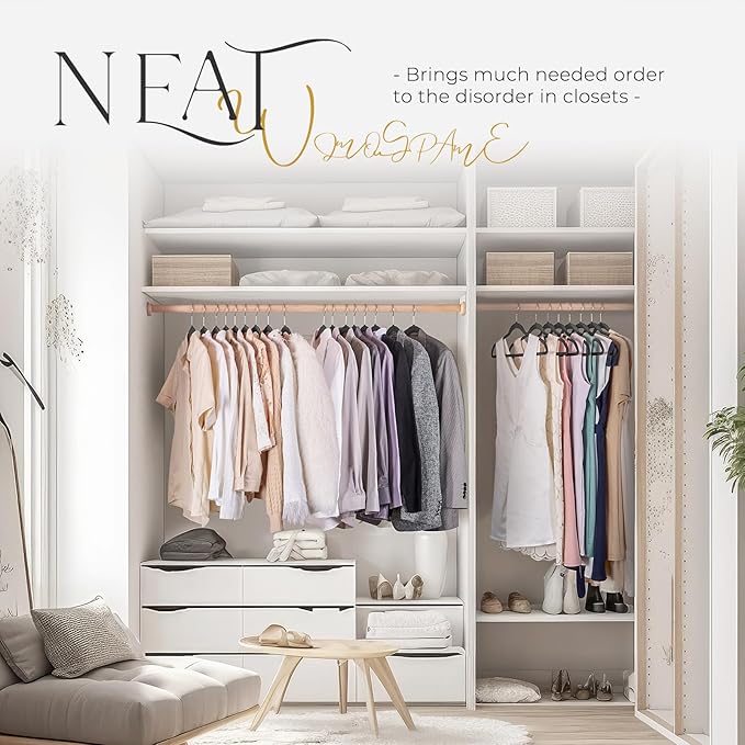 HOUSE DAY Black Velvet Hangers 240 Pack, Premium Non-Slip Felt Clothes Hangers, Sturdy Black Hanger Heavy Duty Durable for Coat, Suit, Space Saving No Hanger Mark Rotating Hook