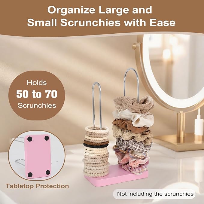 2-Tier Hair Tie Organizers(Pink)