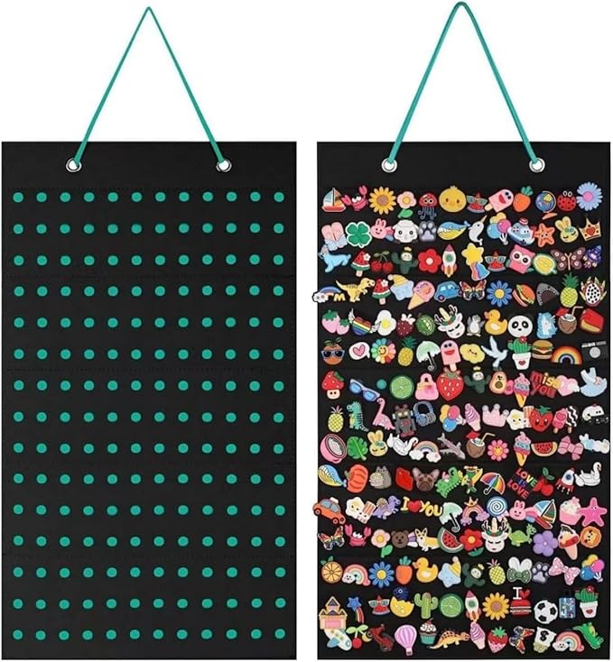Hanging Claw Clip Organizer for Women Large Capacity Hair Bows Holder Hair Accessories Storage for Sunglasses, Hair Clips, Jewelry, Headbands, Claw Clips Organizer