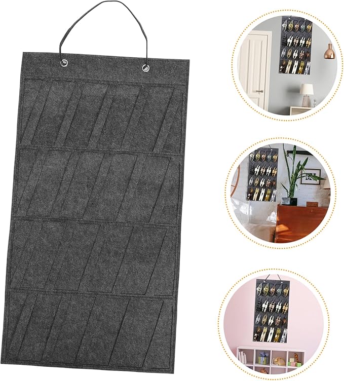 SUPVOX Hair Bow Holder Hanging Hair Clips Hanger Organizer Headband Storage Organizer for Accessories