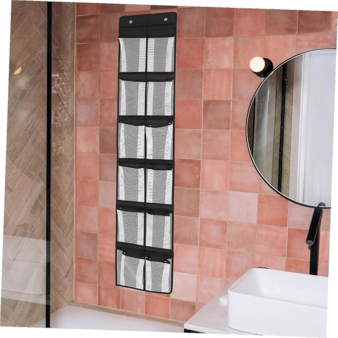 Jewelry Storage Pouch Hanging Bag for Accessories Organizer for Travel and Home Convenient over Door for Necklaces Earrings Bracelets