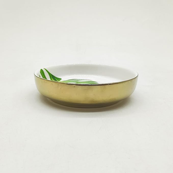 Trinket Dish Made of Premium And Durable Ceramic Tray, Natural Colorful Glaze And Printed By Boutique Signature, . Prefect Gift And Use In All occasions. This is a satisfying gift and a surprise.