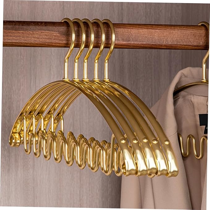 Vaguelly 5pcs Multi-Hook Belt Hanger Organizer Versatile Closet Supply for Belts Ties Scarves Space-Saving Design Non- Multi-Functional Accessory Organizer