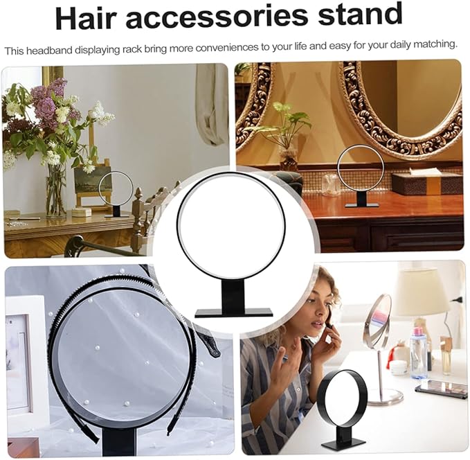 2pcs Hair Accessories Display Stand Clear Headband Holder Organizer Headband Organizer for Headbands for Hair Accessory Organizer Girl Headbands Clear Stand Acrylic