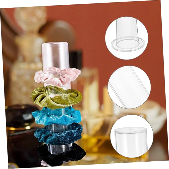 Hair Accessories Organizer Stand Hair Tie and Scrunchie Holder Display Rack for Bracelets Watches Jewelry Versatile for Girls Rooms