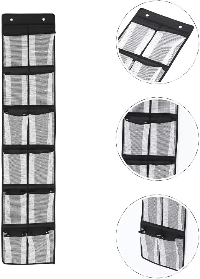 Jewelry Storage Pouch Hanging Bag for Accessories Organizer for Travel and Home Convenient over Door for Necklaces Earrings Bracelets