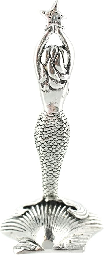 Mermaid Pewter Ring Holder By Basic Spirit