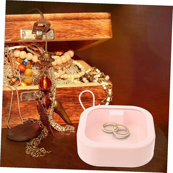 STOBAZA Hair Tie Organizer Small Portable Hair Tie Holder Organizer for Hair Ties Storage or Small Items Organizer Scrunchie Makeup Accessory