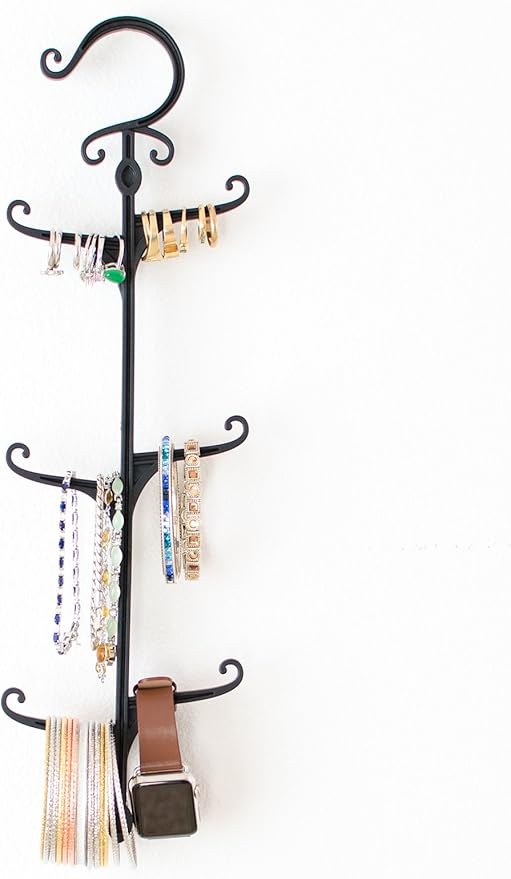 Finally See All Your Jewelry at a Glance - Hanging Jewelry Organizers/Holders - Bracelets, Watches & Accessories