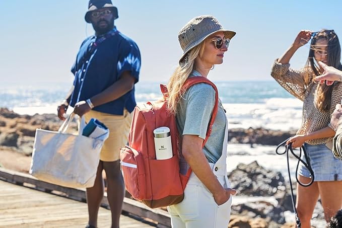Stanley AeroLight Transit Bottle 20 oz | Locking Drink Through Lid | Leak Resistant Water Bottle or Coffee Travel Mug | Lightweight Insulated Stainless Steel | BPA-Free | Lilac