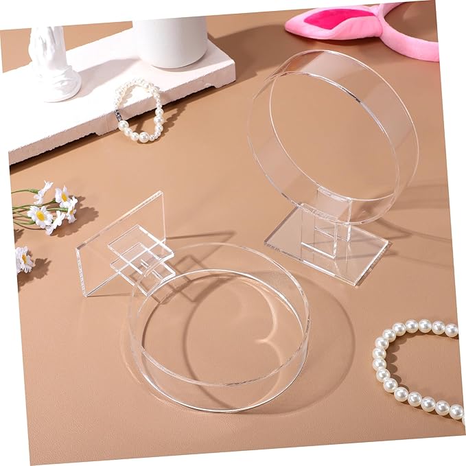 Headband Stand Holder Rack Clear Acrylic Display Stands for Hair Accessories Organizer for Women