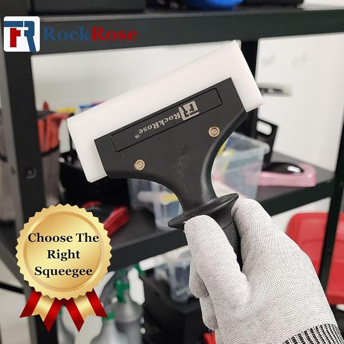 6.7'' Reinforced Plastic Handle Tool Ideal for Tint Films, Home & Office Windows - Durable, Ergonomic, Multi-Purpose - Non-Slip Grip for Safety - Essential Addition to Your Toolbox - (Pack 2 Units)