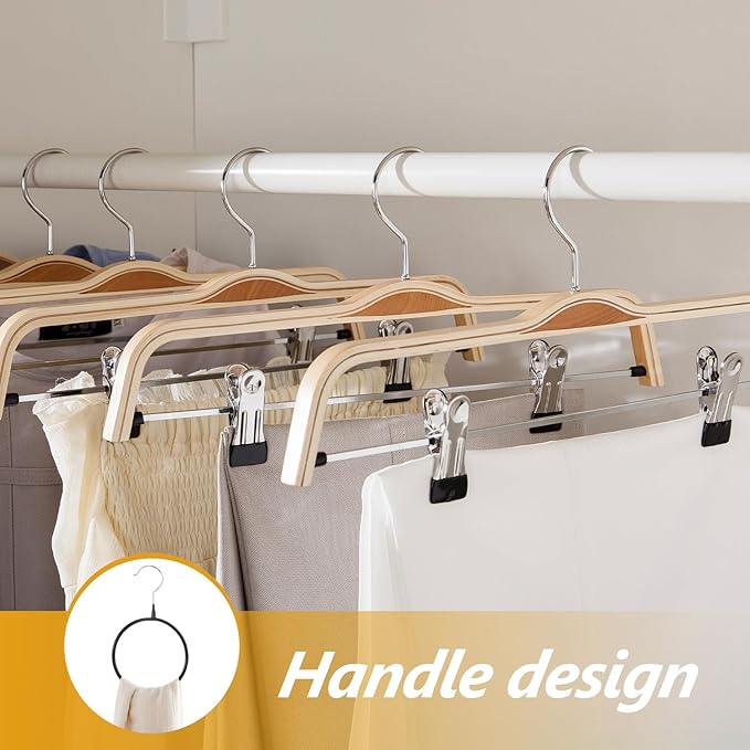 Uonlytech 10pcs Large Non-Slip Stainless Steel Ring Hangers Belt Organizer Scarf Holder Closet Clothing Rack for Tie Storage Black Coated Multi-Functional Accessories Organizer