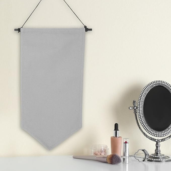 Wall Pin Holder and Brooch Display Cloth Medium Gray Small Size Badge Organizer Hanging Pin Board and Medal Storage Jewelry Accessory Organizer for Home Use