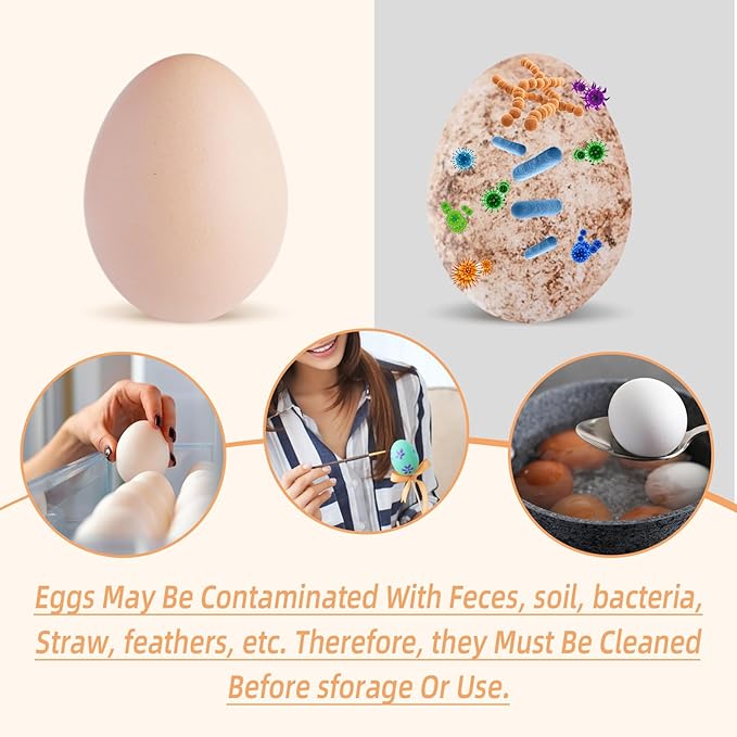 Silicone Egg Brush Cleaner, Egg Washer for Fresh Eggs, Egg Cleaner for Fresh Eggs, Egg Scrubber for Fresh Eggs, Reusable Cleaning Tools for Egg Washer (Purple)