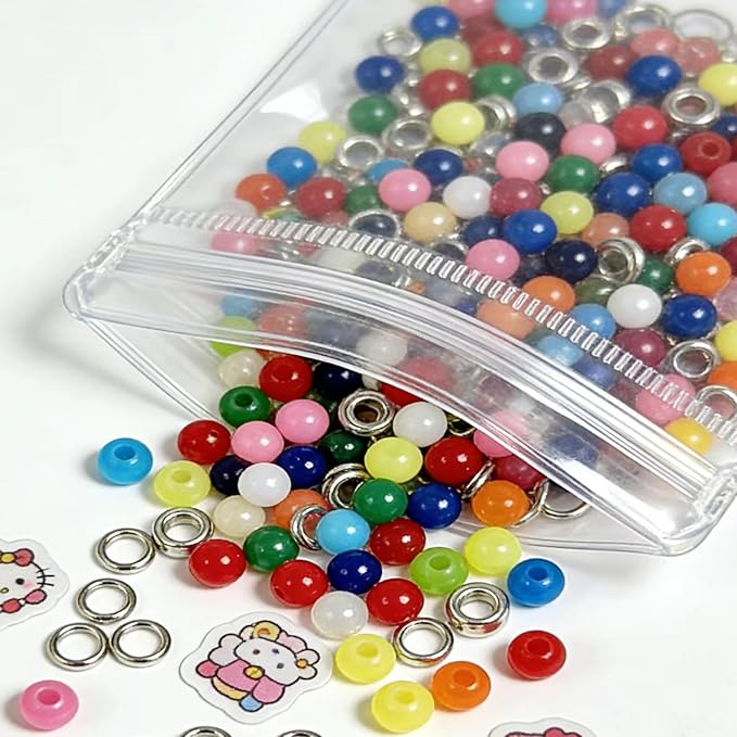 150 Pcs Jewelry Storage Bags with Anti Tarnish Strips, 5 Size Clear Self Sealing Organizer Bags for Earrings, Rings, Bracelets, Travel, Silver Protection